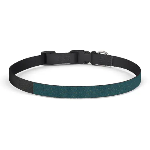 Oakland Lake Merritt Reflections Clip-on Pet Collar — front view