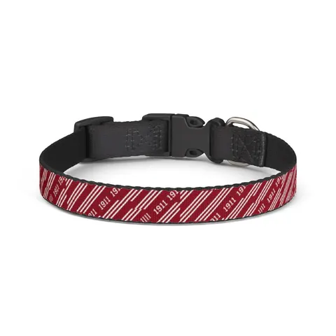 Kappa 1911 Cane Lines Clip-on Pet Collar — front view