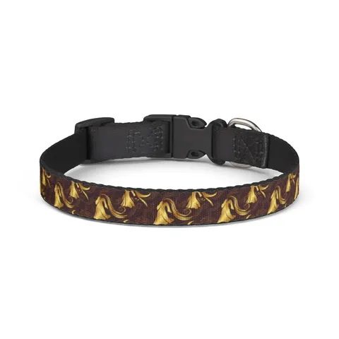 Faith Flag Gospel Choir Robes Clip-on Pet Collar — front view