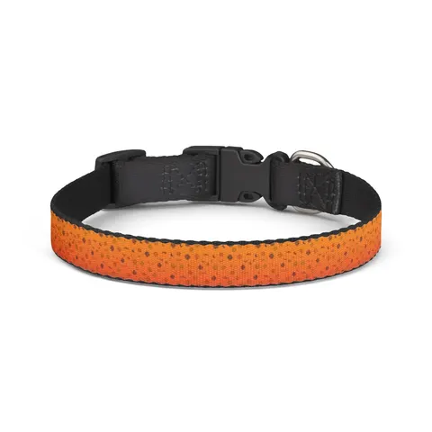 Faith Flag Mosque Sunset Silhouette Clip-on Pet Collar — front view