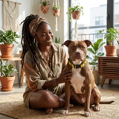 Ghana Red Gold Green & Star Clip-on Pet Collar