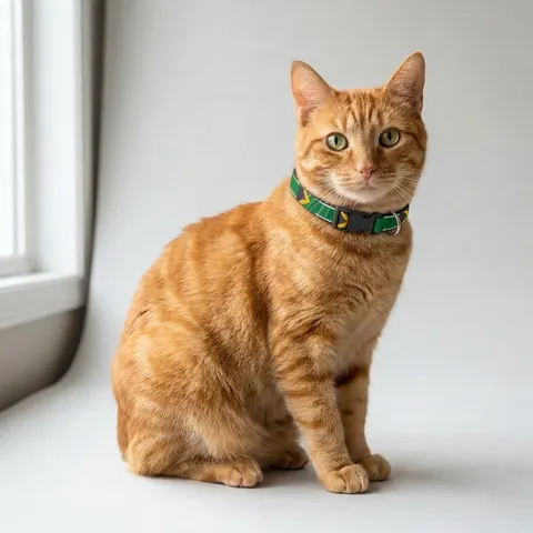 South Africa Rainbow Y Pattern Clip-on Pet Collar