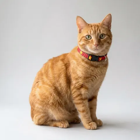 Suriname Red Green White Star Clip-on Pet Collar