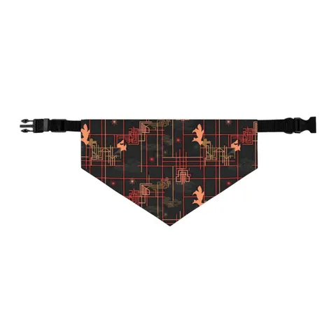 Atlanta Zone 6 Neon Pet Bandana Collar — other view