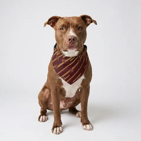Bethune-Cookman 1904 Maroon & Gold Pet Bandana Collar