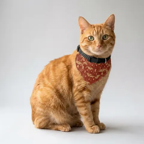 Brooklyn Bed-Stuy Blocks Pet Bandana Collar