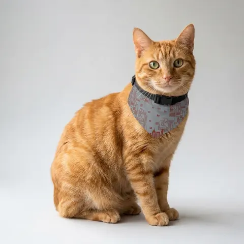 Chicago South Side Blocks Pet Bandana Collar