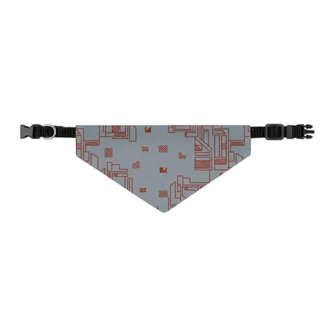 Chicago South Side Blocks Pet Bandana Collar — other view