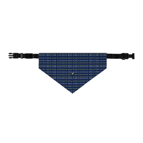 Inglewood Runway Lights Pet Bandana Collar — other view