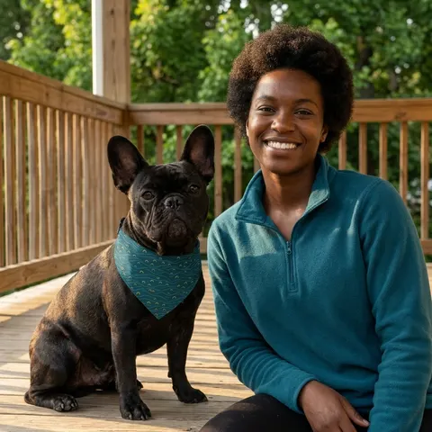 Oakland Lake Merritt Reflections Pet Bandana Collar