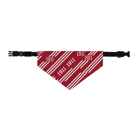 Kappa 1911 Cane Lines Pet Bandana Collar — other view