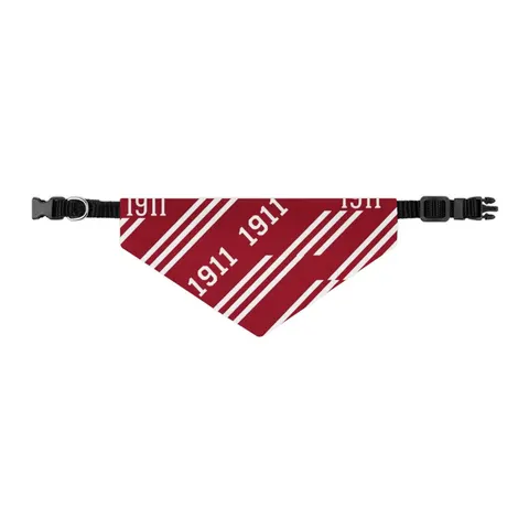 Kappa 1911 Cane Lines Pet Bandana Collar — other view
