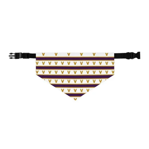 Faith Flag Choir Robes Color Block Pet Bandana Collar — other view