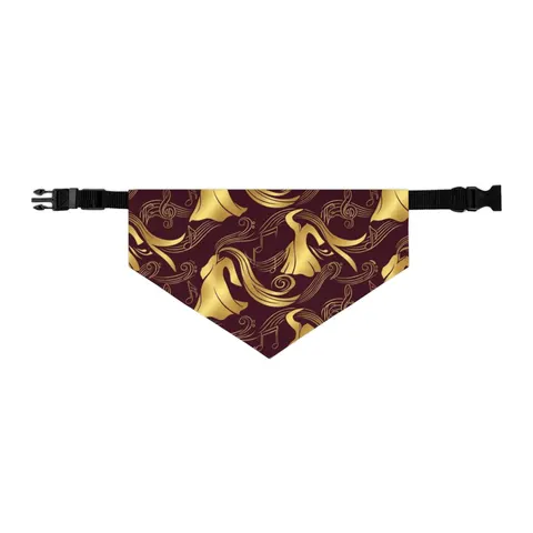 Faith Flag Gospel Choir Robes Pet Bandana Collar — other view
