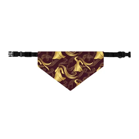 Faith Flag Gospel Choir Robes Pet Bandana Collar — other view