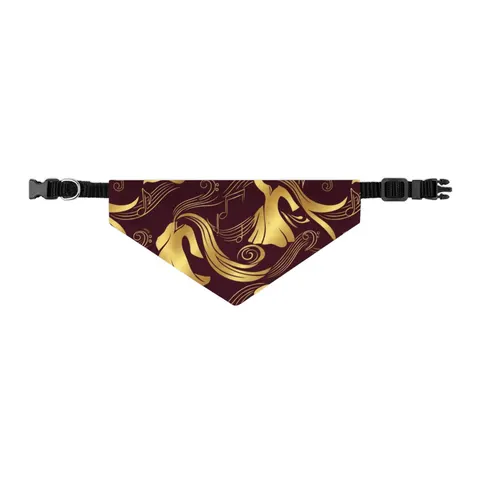 Faith Flag Gospel Choir Robes Pet Bandana Collar — other view
