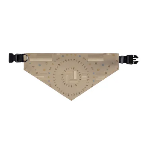 Faith Flag Multi-Faith Harmony Circle Pet Bandana Collar — other view