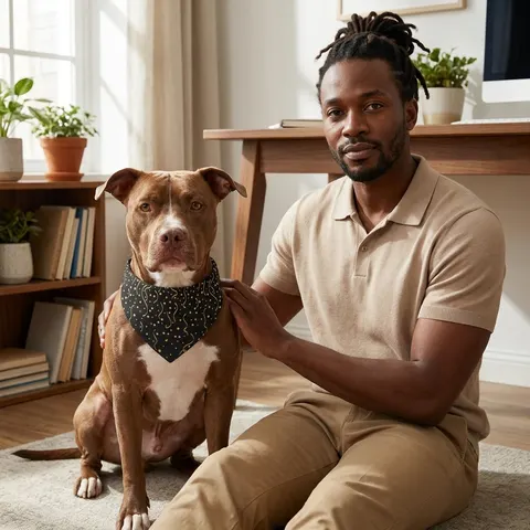 New Year Gold Confetti on Black Pet Bandana Collar