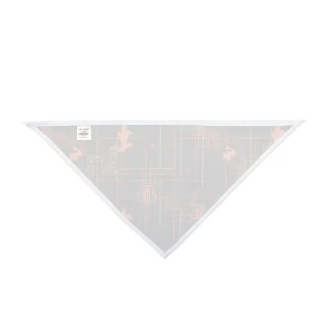 Atlanta Zone 6 Neon Pet Bandana — other view