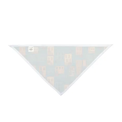 Baltimore Rowhouse Stoops Pet Bandana — other view