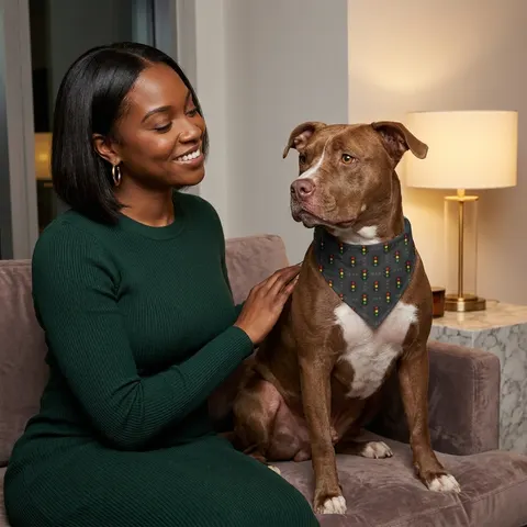 Houston Fifth Ward Signals Pet Bandana