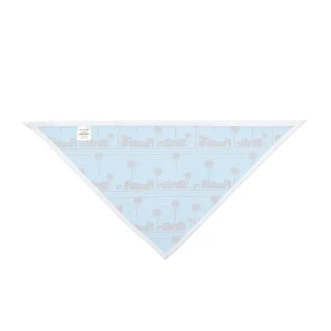 Crenshaw Blue Boulevard Pet Bandana — other view
