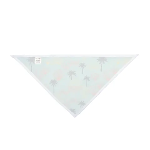 Miami Overtown Pastel Nights Pet Bandana — other view