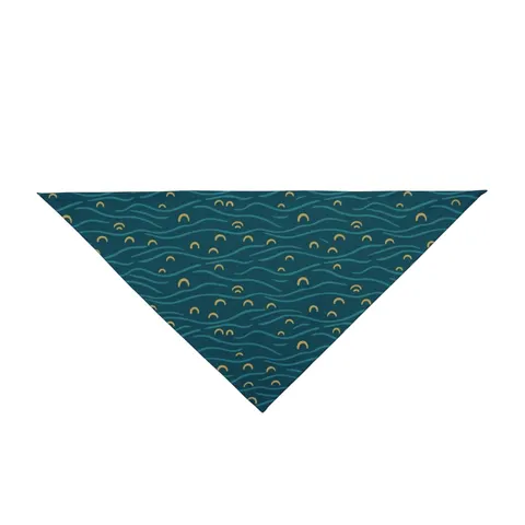 Oakland Lake Merritt Reflections Pet Bandana — front view
