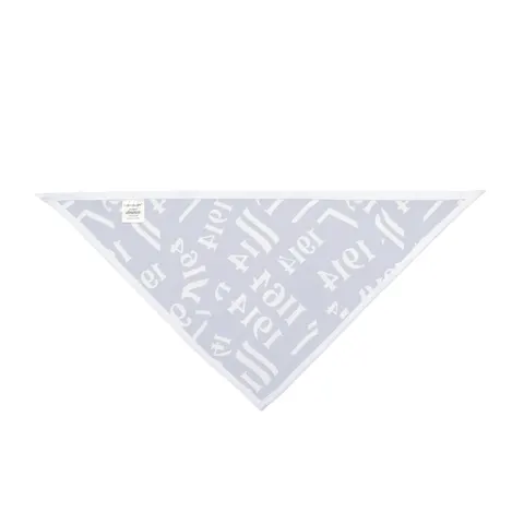 Sigma 1914 Royal Blue & White Pet Bandana — other view