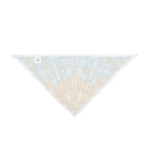 Faith Flag Sunburst Sanctuary Pet Bandana — other view