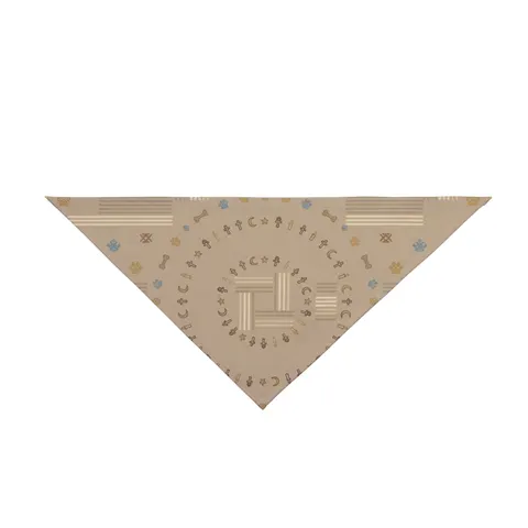 Faith Flag Multi-Faith Harmony Circle Pet Bandana — front view
