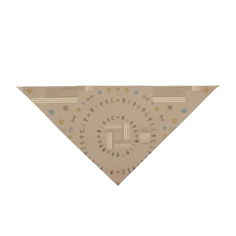 Faith Flag Multi-Faith Harmony Circle Pet Bandana — front view