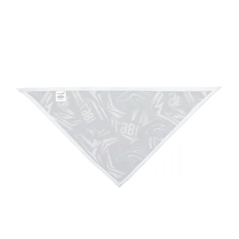 Fayetteville State 1867 Blue & Silver Pet Bandana — other view