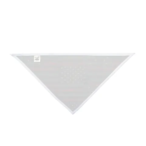 Black American Pan-African Stars & Stripes Pet Bandana — other view