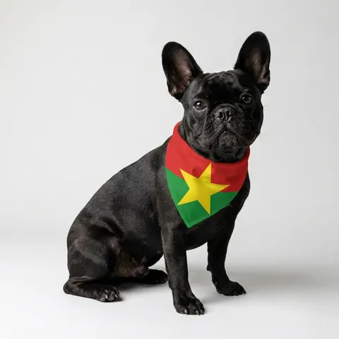 Burkina Faso Red Green Star