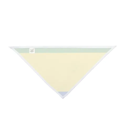 Gabon Green Yellow Blue Pet Bandana — other view