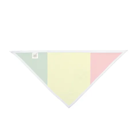 Guinea Red Yellow Green Pet Bandana — other view