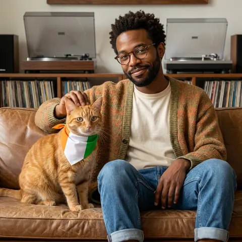 Côte d’Ivoire Orange White Green Pet Bandana