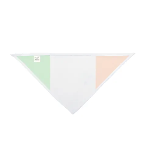 Côte d’Ivoire Orange White Green Pet Bandana — other view