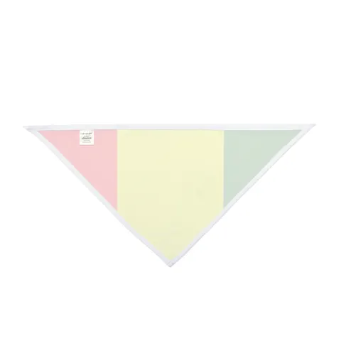 Mali Green Yellow Red Pet Bandana — other view