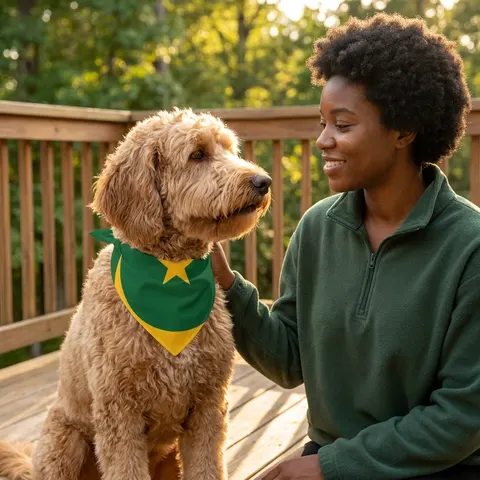 Mauritania Green Gold Crescent