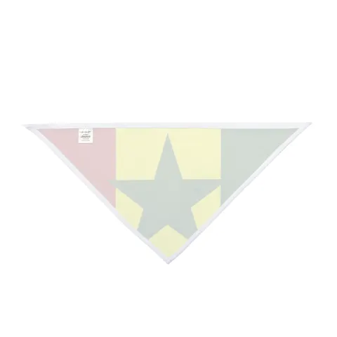 Senegal Green Yellow Red Pet Bandana — other view