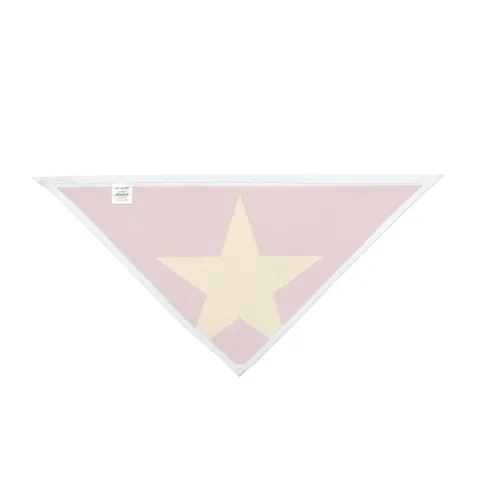 Suriname Red Green White Star Pet Bandana — other view