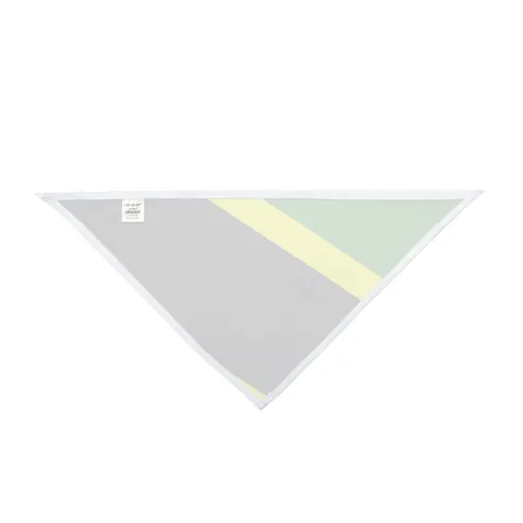 Tanzania Diagonal Bands Pet Bandana — other view