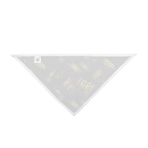 Grambling 1901 Black & Gold Edge Pet Bandana — other view