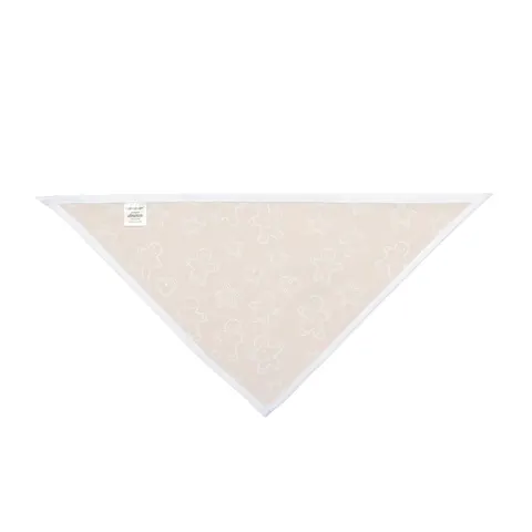 Holiday Gingerbread Cookie Pattern Pet Bandana — other view