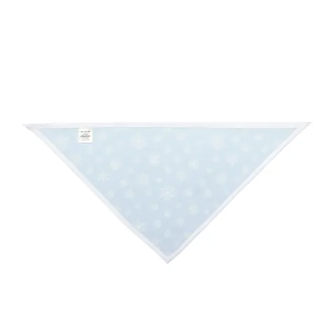 Holiday Snowflake All-Over Pet Bandana — other view