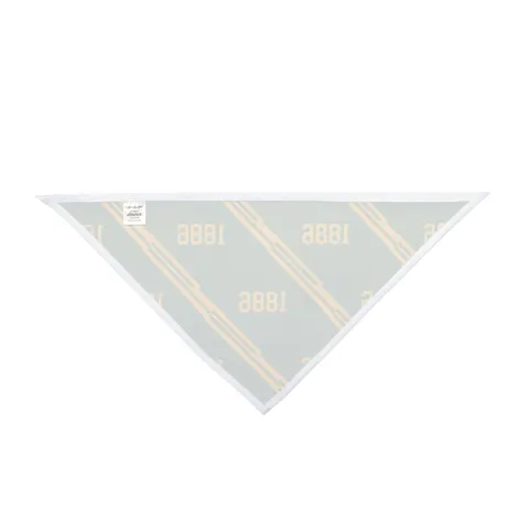 Kentucky State 1886 Green & Gold Pet Bandana — other view