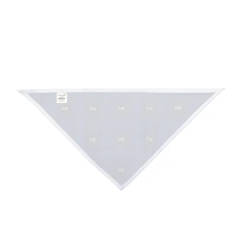 Livingstone 1879 Blue & Black Pet Bandana — other view