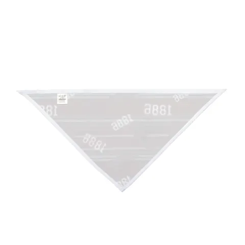 UMES 1886 Maroon & Grey Pet Bandana — other view